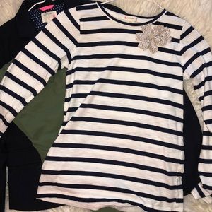 J.Crew Girls Long Sleeve Top. Sz 12